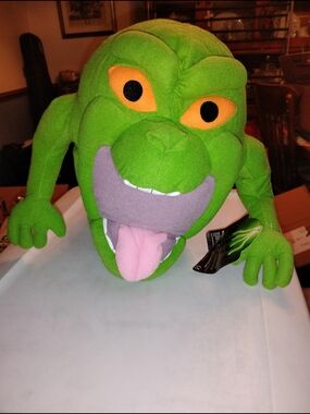 Green Plush Ghost Stuffed Animal - Soft Kids Toy